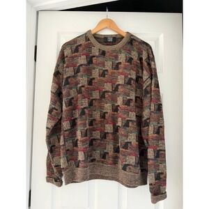 Vintage Grandpacore Chunky Neutral Sweater